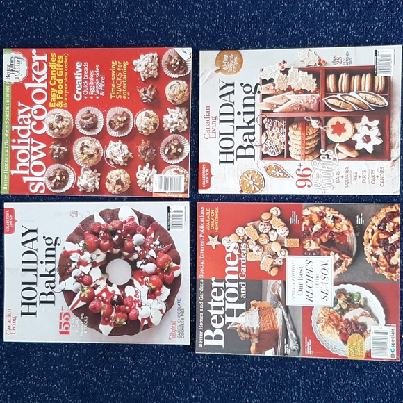 Bundle of Cookbook Magazines...Holiday Baking & Holiday Slow Cooker - Picture 1 of 16